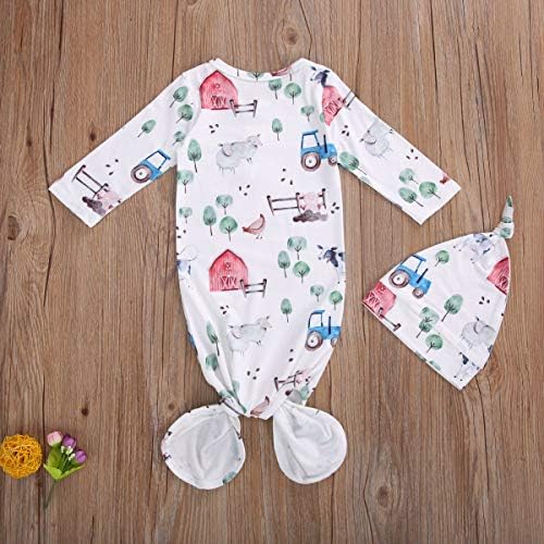 Adorable Organic Cotton Baby Gown