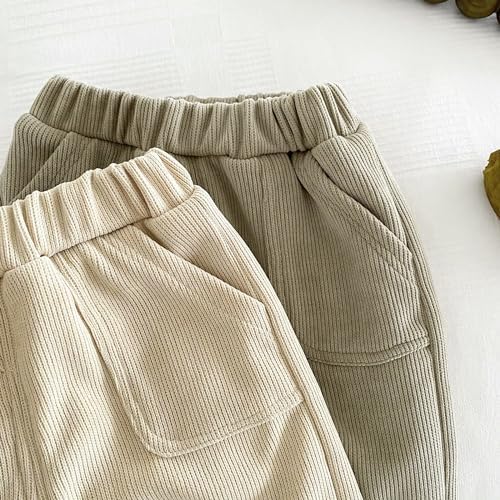 Cozy Thick Bonla Fille Pants for Kids Soft Warm Stylish
