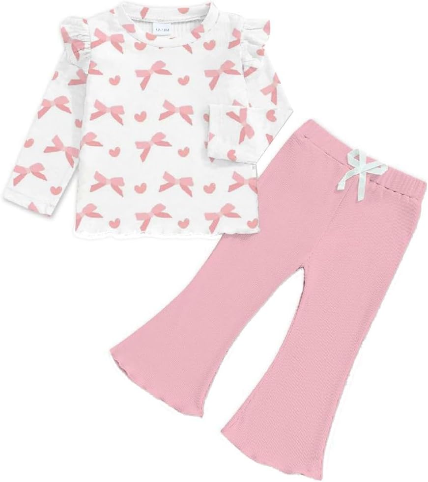 Toddler Fall Outfit Set for Baby Girls