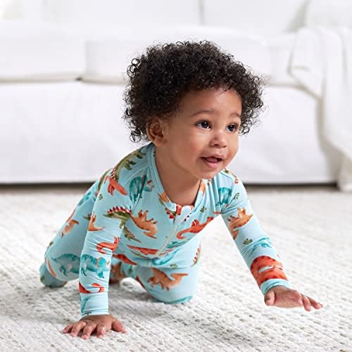 Gerber Baby Girls Toddler Viscose Footed Pajamas 1