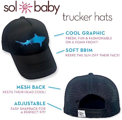 Sol Baby Shark Trucker Hat