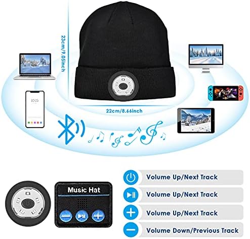 Premium Sound Bluetooth Beanie Hat for Men