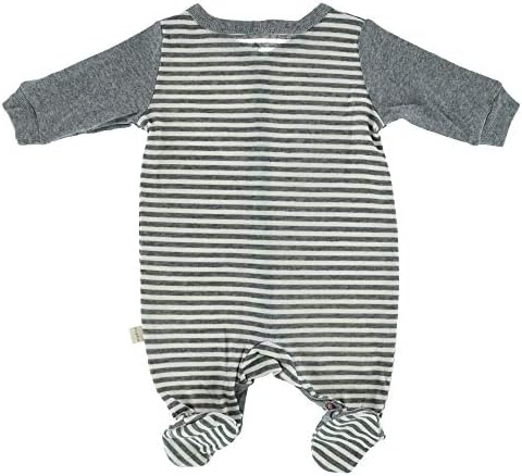 Adorable Striped Footed Sleeper