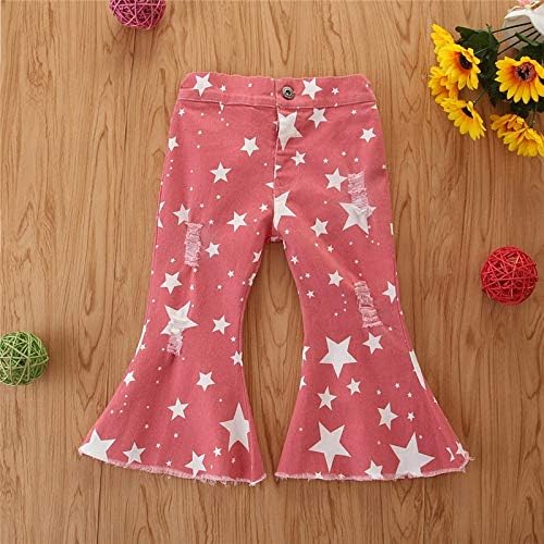 High-Quality DenimWaistband Jeans for Kids Girls 9-4 Years