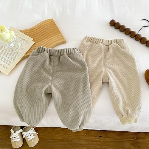 Cozy Thick Bonla Fille Pants for Kids Soft Warm Stylish