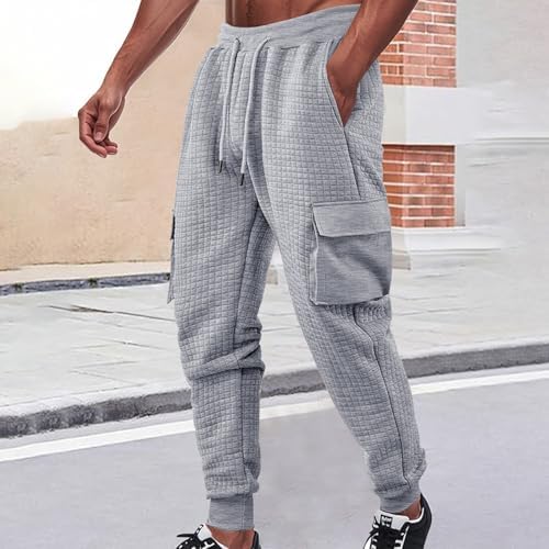 BeyondComfort PlusWoute waffle sweatpants for men