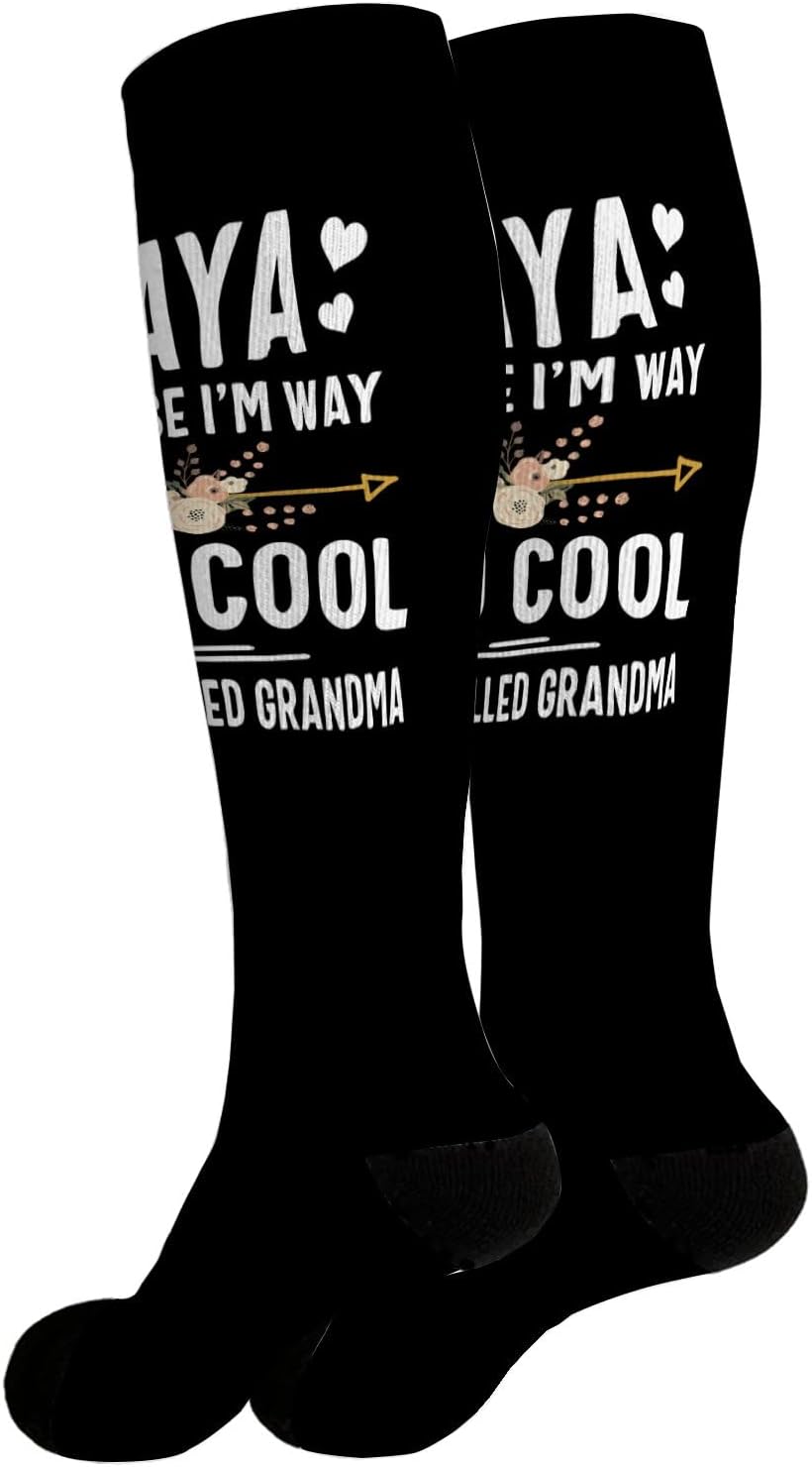 Cool Socks for Her Funny Grandmother Gift