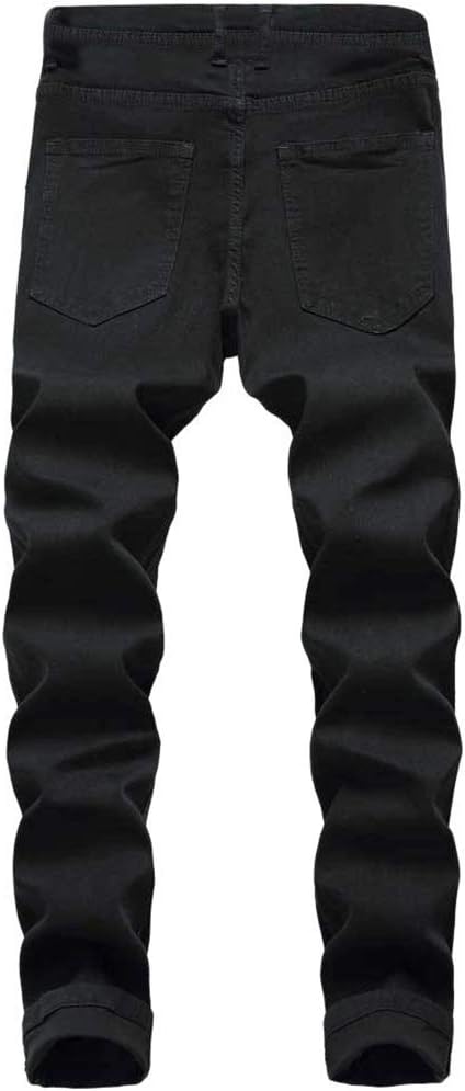 Mens Ripped Skinny Jeans Denim by Centrawin 90Cotton 10Spandex