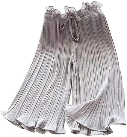 Perfect Toddler Girls Ruffle Pants Wide Leg