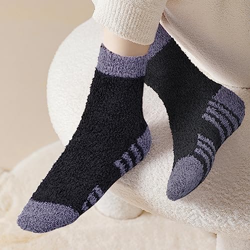 Warm Fuzzy Sleep Slipper Socks
