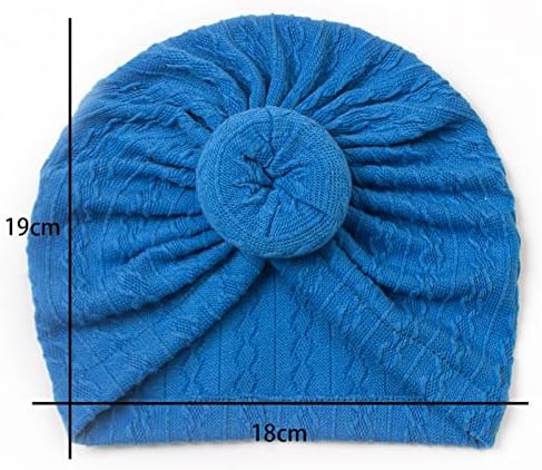 Infant Boys Girls Solid Minimalism Turban Sun Protection Cap for Kids