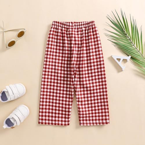Retro Plaid Toddler Pants