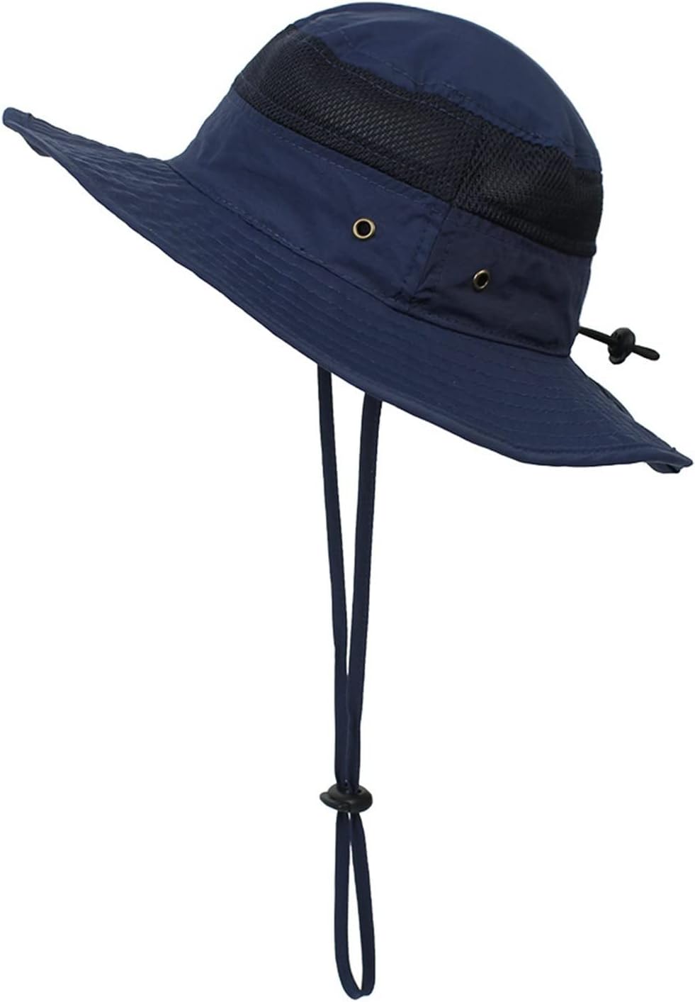 Kids Round Wide-Brim Adjustable Sun Hat Toddler