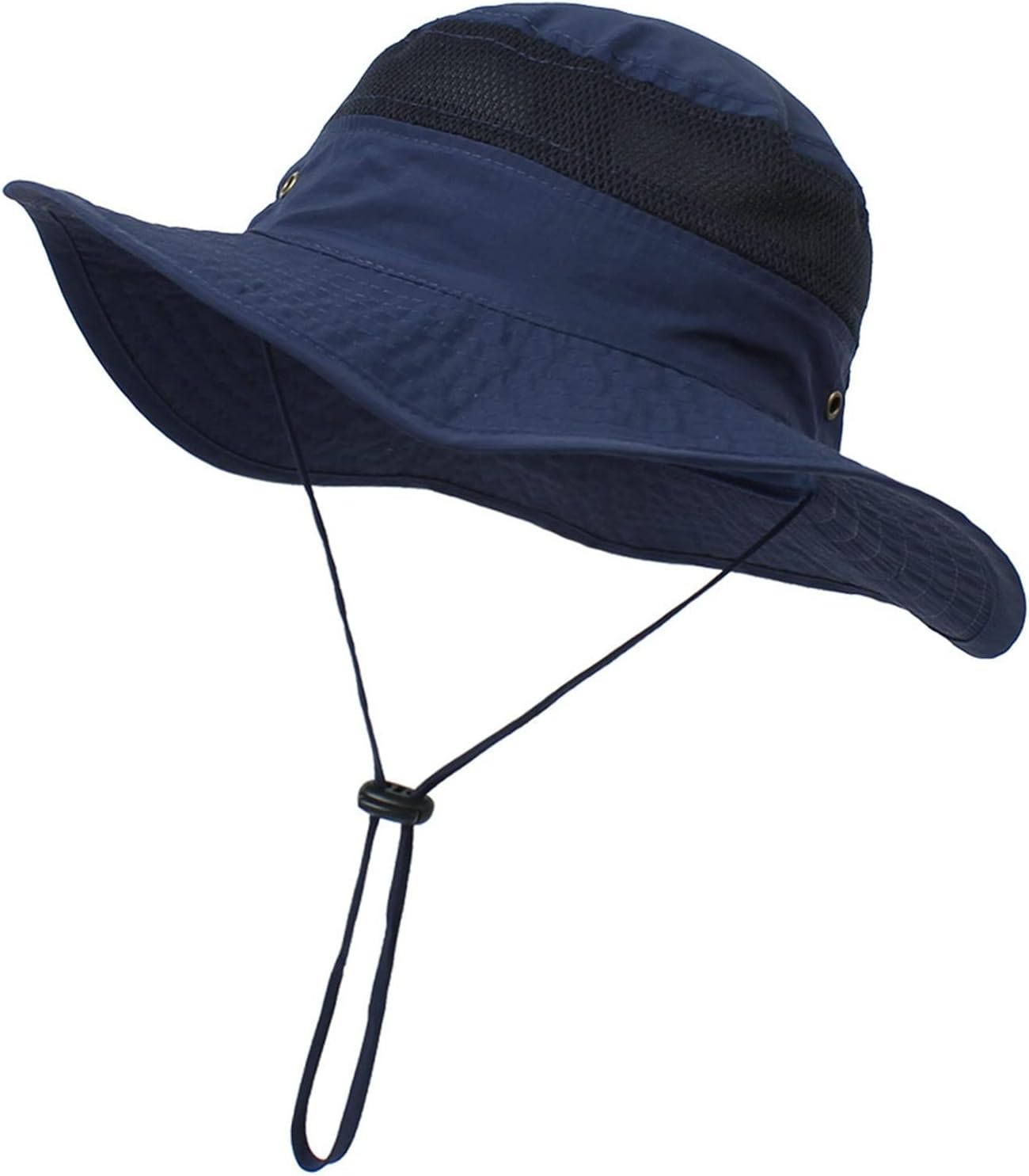 Kids Round Wide-Brim Adjustable Sun Hat Toddler
