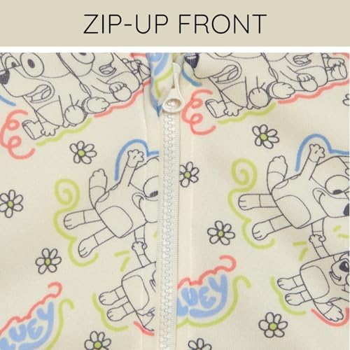 Bluey Cozy Sherpa Zip Up - Game-Changer for IMDG Kids