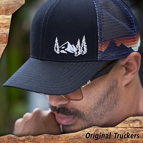 Mountains style Grace Folly Trucker Hat