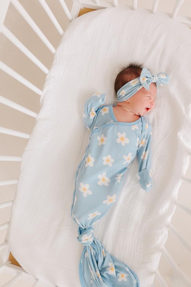 Copper Pearl Baby Gown - Soft Thermal Newborn Robe