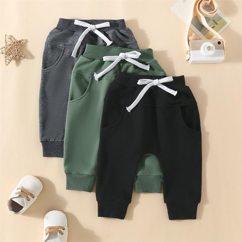 Pivanzore 3-Pack Toddler sweatpants