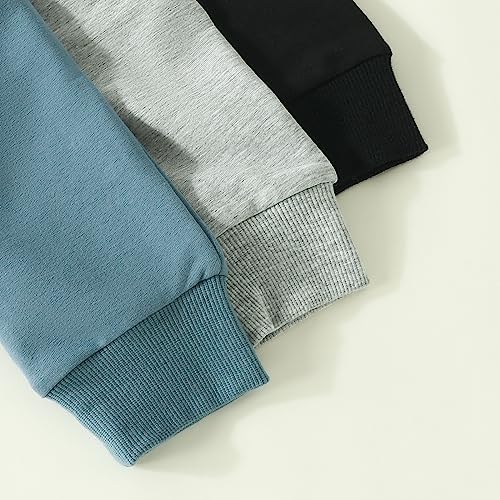 Shejingb Baby Boy Girl 3-Pack Jogger Pants