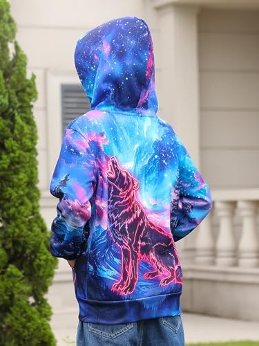 AIDEAONE Boys Girls Fleece Hoodies