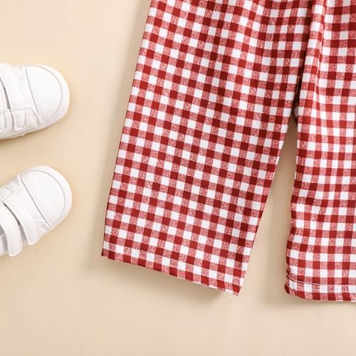 Retro Plaid Toddler Pants