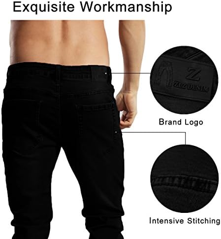 ZLZ Slim Fit Jeans Pants for Men Fashionable comfy and stylish