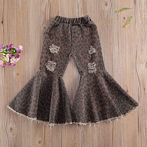 Vohawsa Baby Flare Pants Comfortable Stretchy for Girls Boys