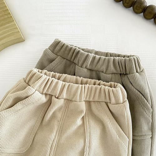 Cozy Thick Bonla Fille Pants for Kids Soft Warm Stylish