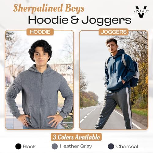 Victory League Boys Zip-Up Hoodie