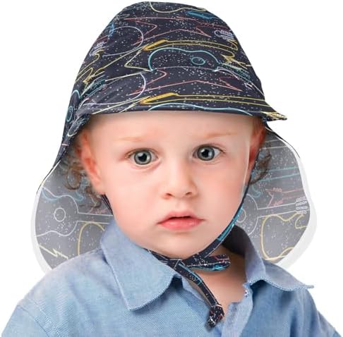 Adjustable Toddler Bucket Hat Electric Guitar