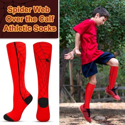 Halloween Spider Socks for Kids