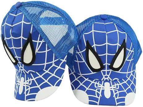 Unisex Kids Spidey Style Adjustable Baseball Cap for Boys and Girls