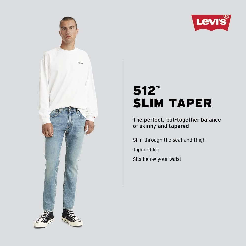 Levis 512 Slim Taper Fit Jeans - Model 61 32x31