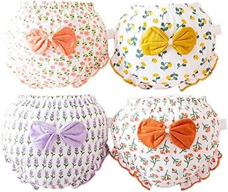 4-Pack Cotton Underwear for Boys Girls
