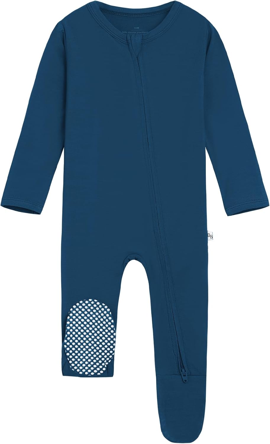 BambooBud Newborn Romper - Soft Stretchy Pajamas for Babies