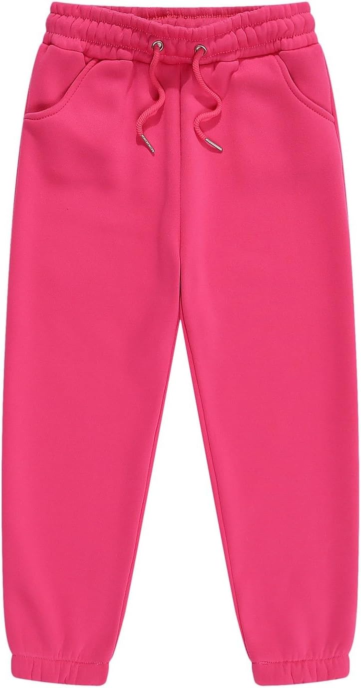 Casual Elastic Waist Joggers for Boys and Girls