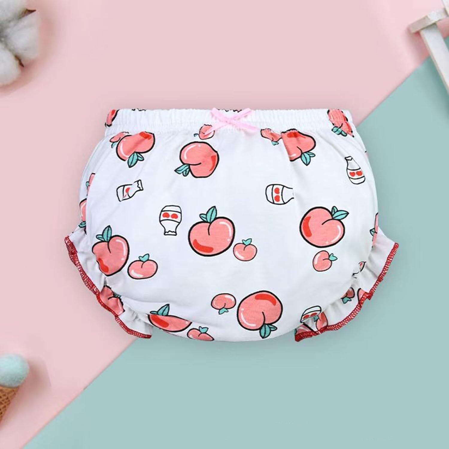 Diper Cover Diaper Cover for Baby Girls 4-Pack