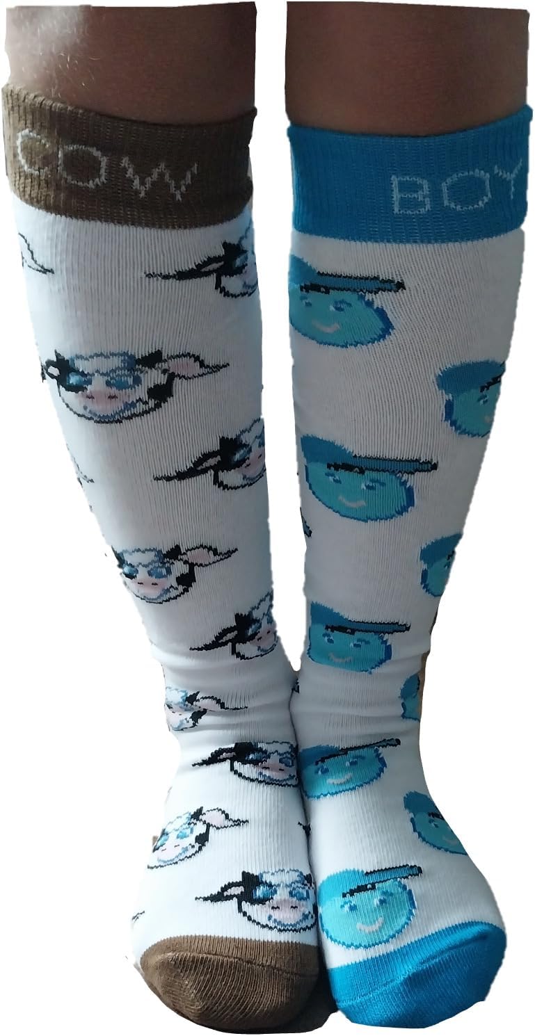 Mixin Itup Knee High Compound Word Socks for Girls