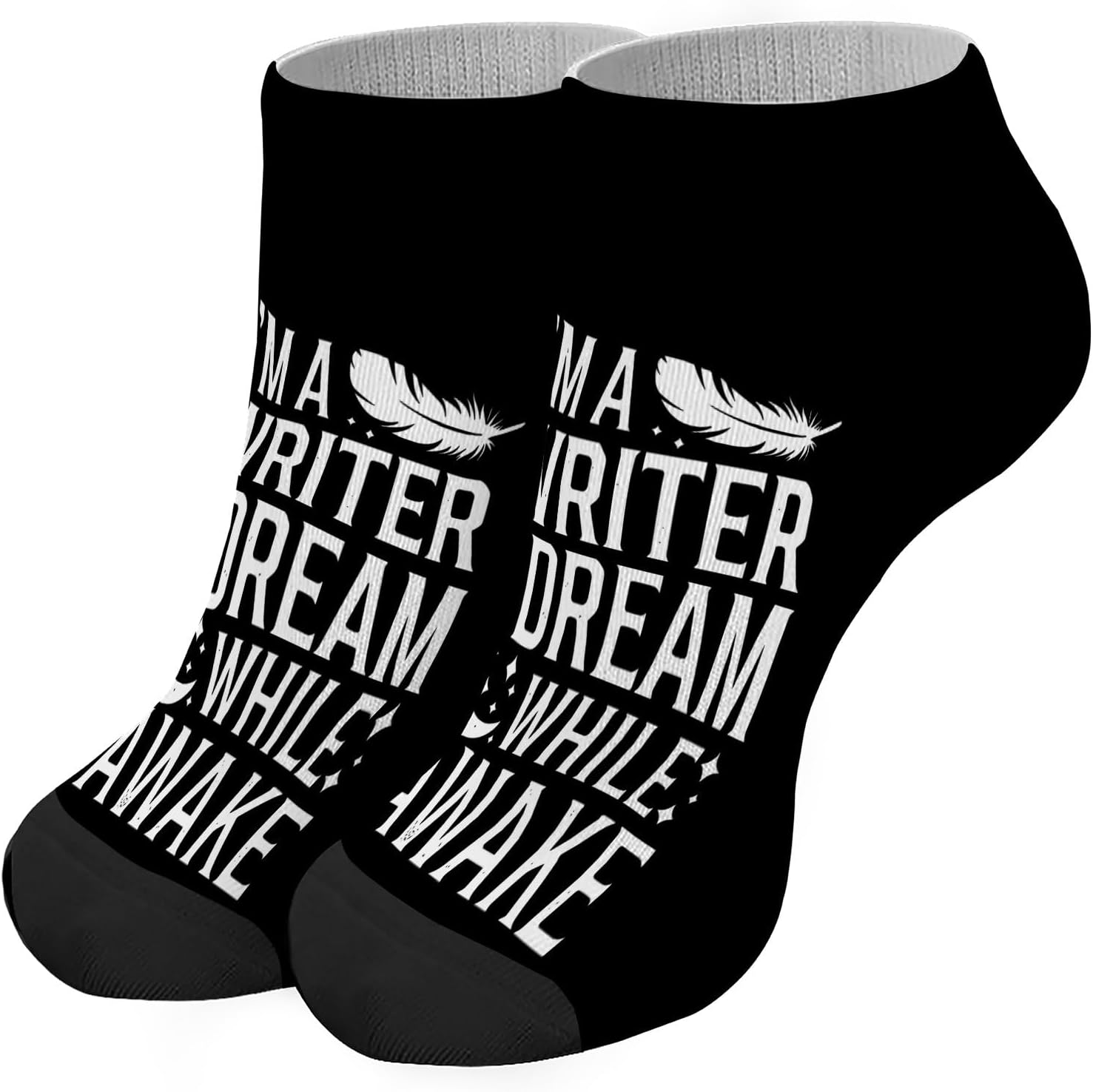 Im A Writers I Dreams While Awake Socks Meta Description