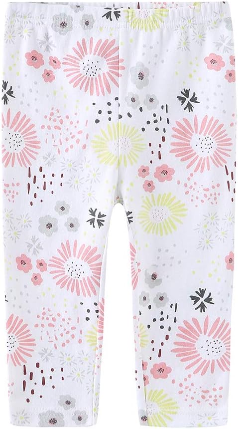 Kiddiezoom Adorable Solid Cotton Pants for Baby Girls