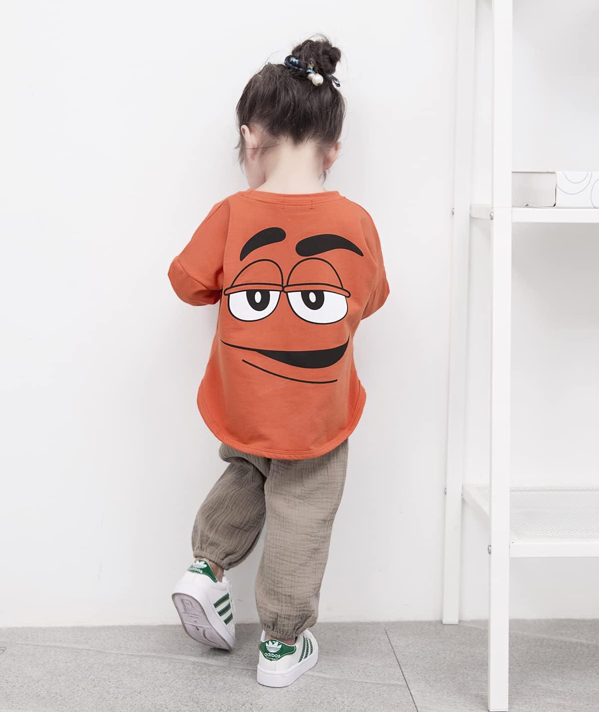 BULINGNA Kids Toddler Elastic Harem Pants