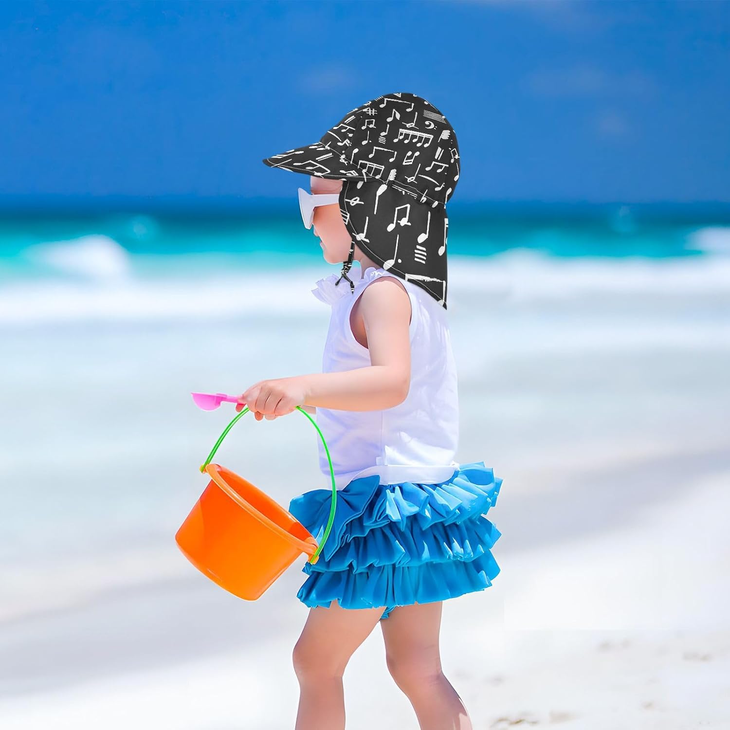 Adjustable Toddler Sun Hat 2-4T