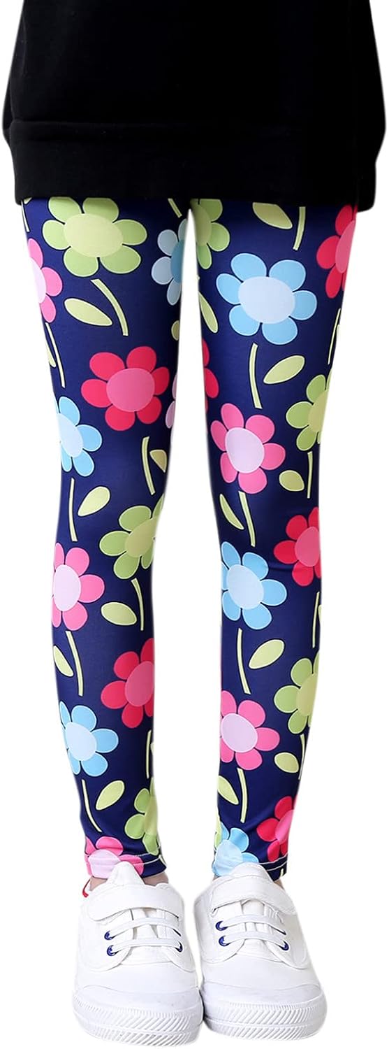 ToddlBy - Floral Printable Casual Pants for Kids