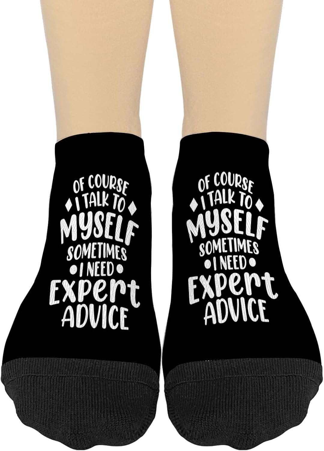 Funny Comfortable Boys Socks with Repeating Humor Designs