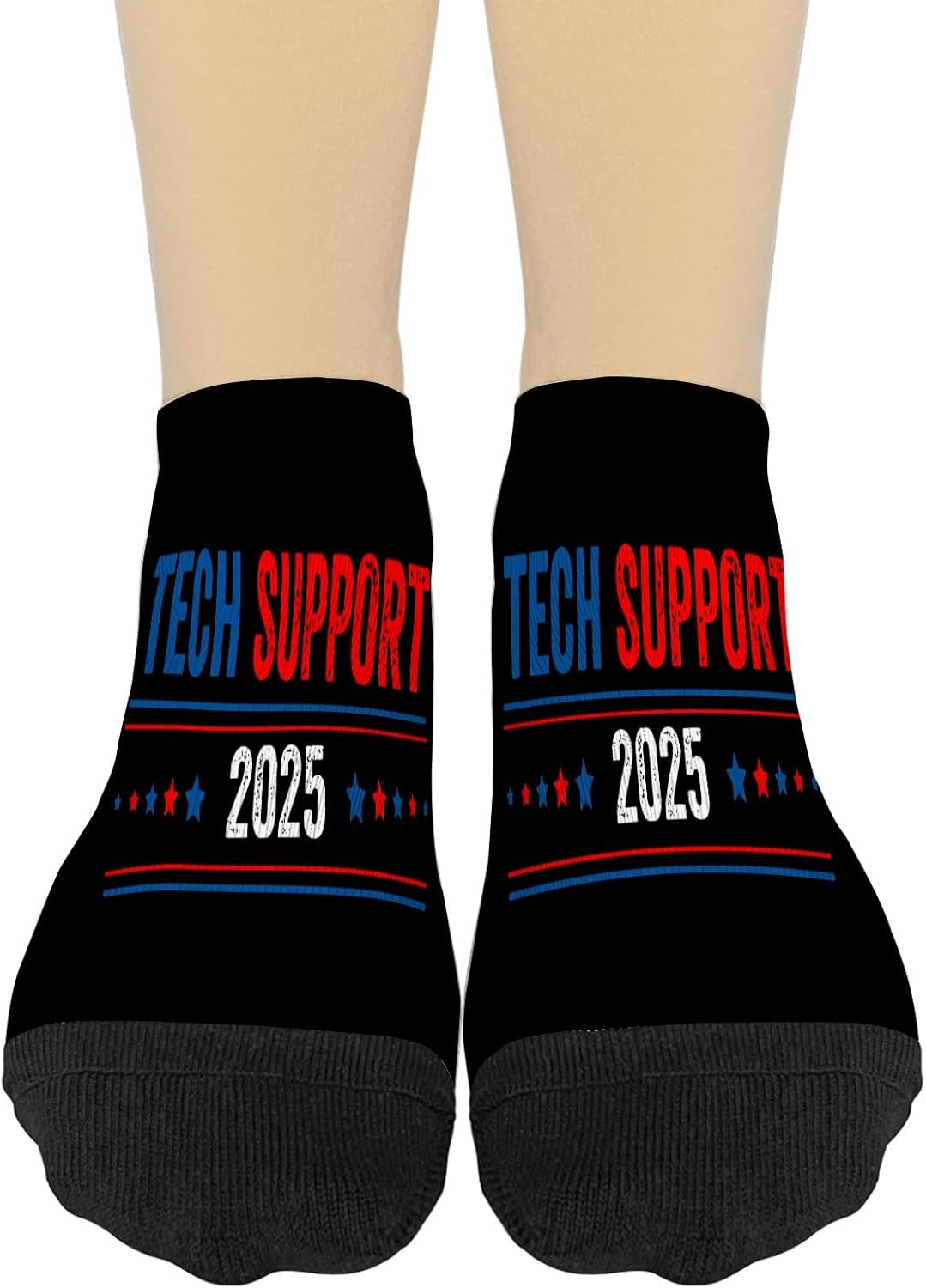 Techs Supports No Show Socks for Youth