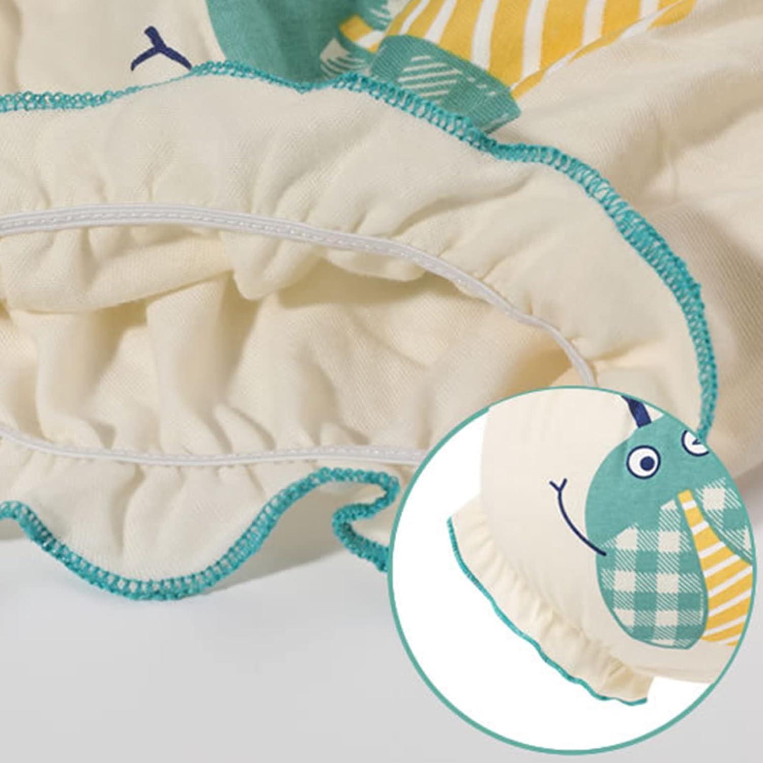 Baby Girls Ruffle Blooms Hypoallergen Breathable Underwear