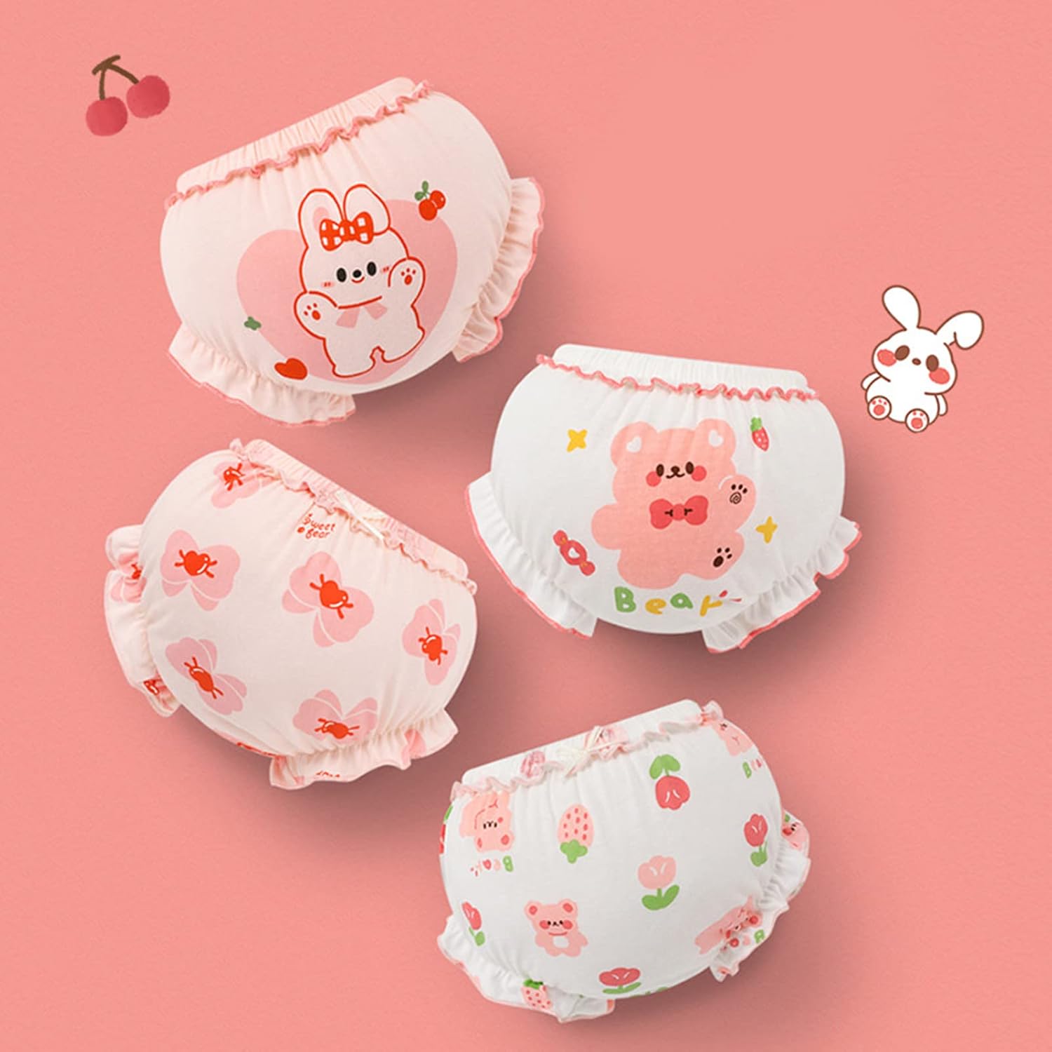 Baby Girls Bloomers Ruffle Undies