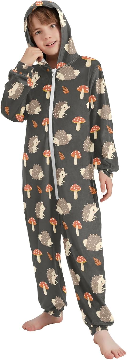 French Fries Hamburger Pajamas Sleepwear