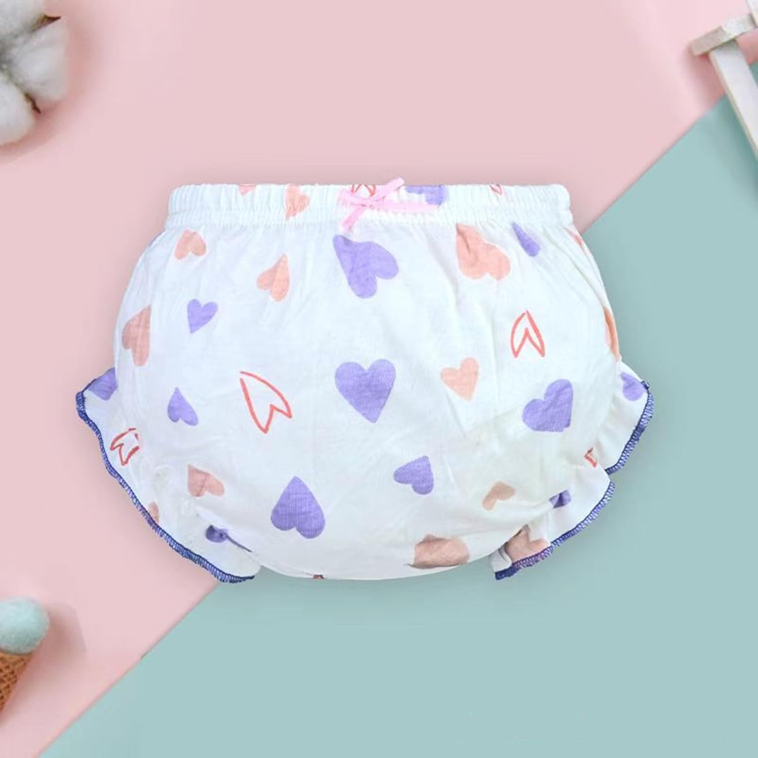 Diper Cover Diaper Cover for Baby Girls 4-Pack