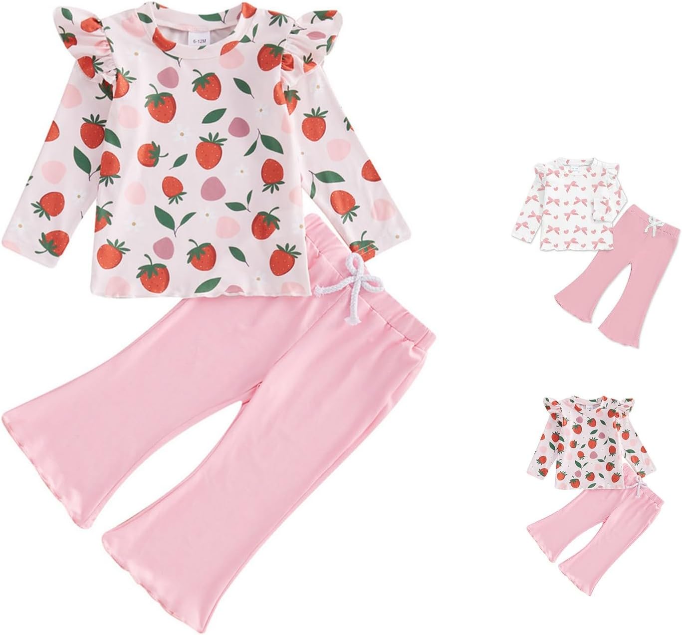 Toddler Fall Outfit Set for Baby Girls